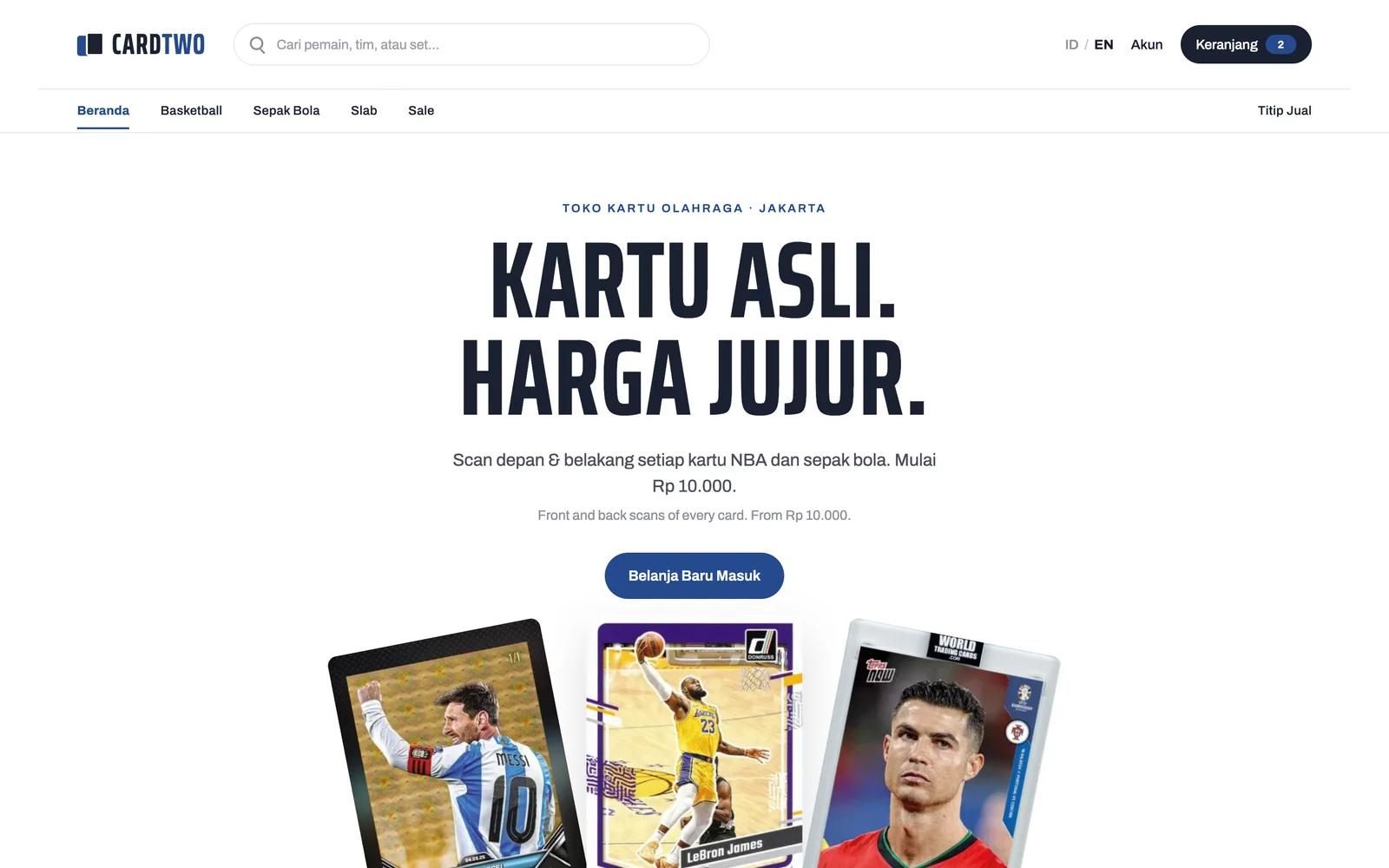 Cardtwo — Home (web)