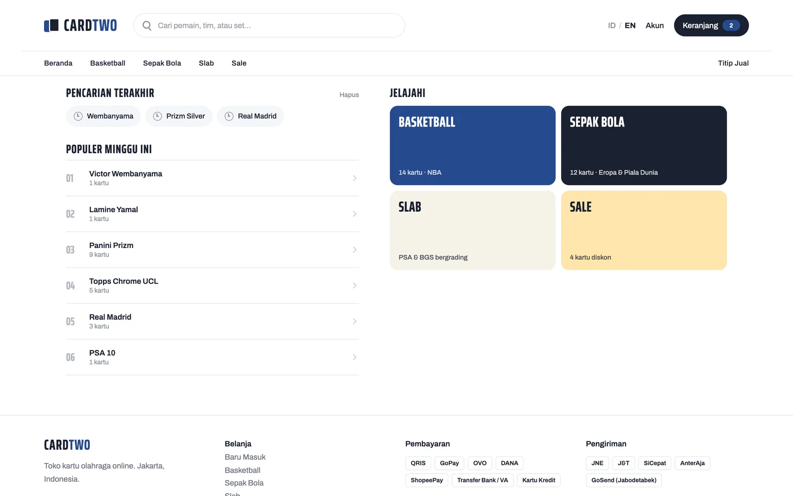 Cardtwo — Search (web)
